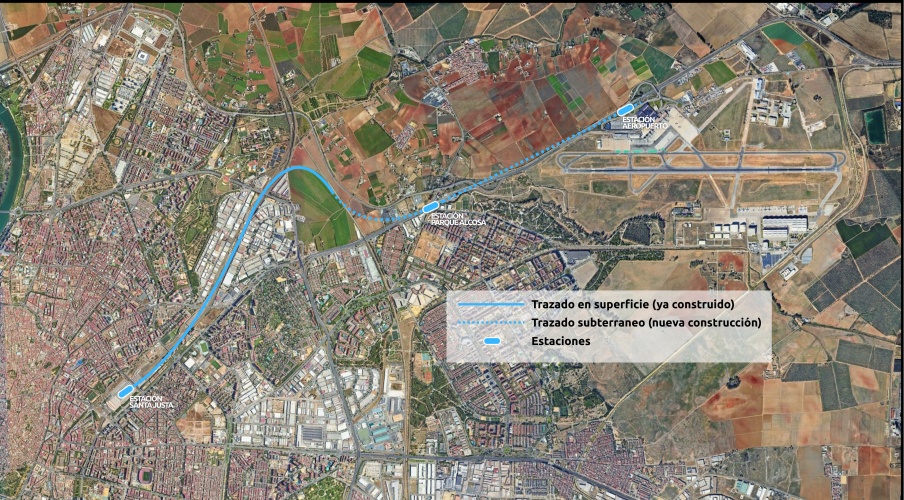 Ferrocarril Santa Justa – Aeropuerto